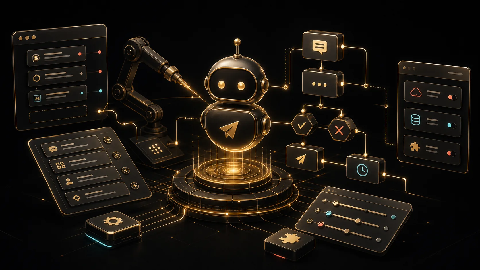 Проект TgBotMaker: конструктор Telegram-ботов