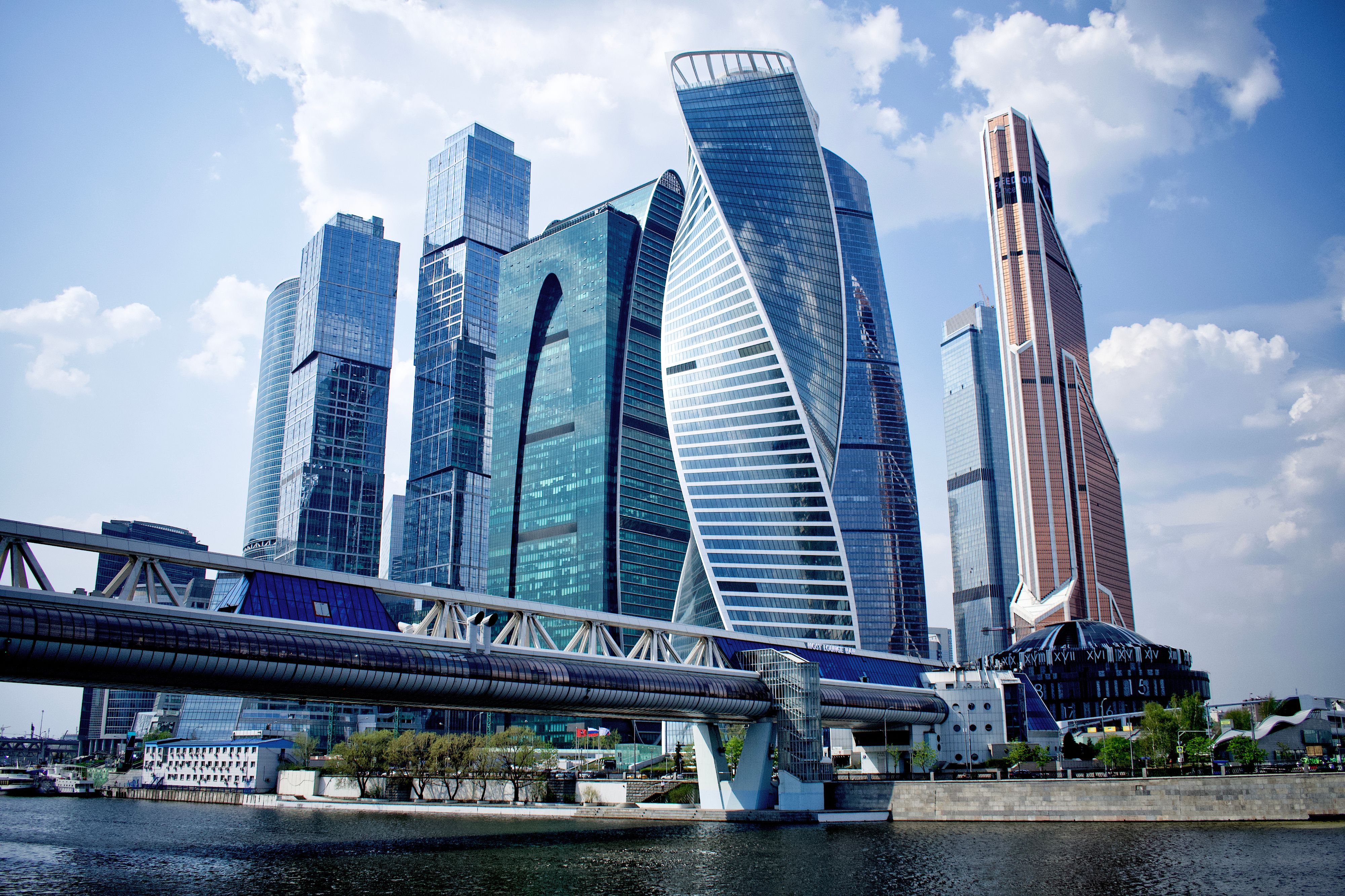 Вечерняя Москва, исторический центр